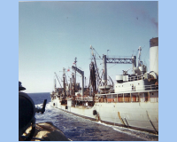 1968 07 South Vietnam - USS Caliente AO-53 USS Vance coming along side(3).jpg